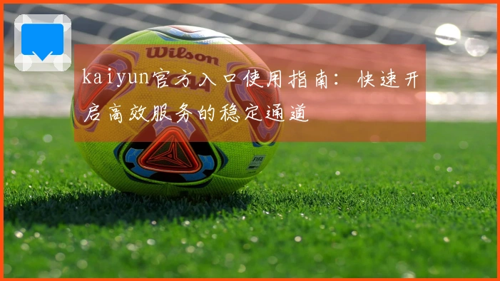 kaiyun官方入口使用指南：快速开启高效服务的稳定通道